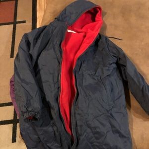 Swim team jacket plush and barely used